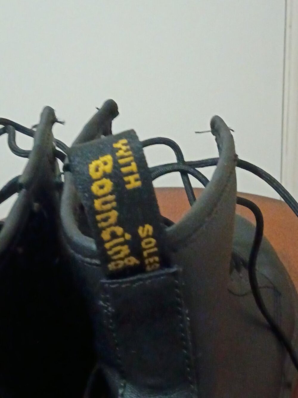 Dr. Martens 1460 J Black Women's Combat Boots Size 5 Leather Side Zip - Picture 9 of 14